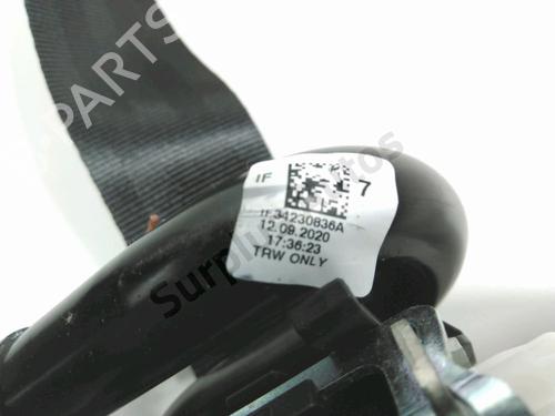 Front right seatbelt RENAULT TWINGO III (BCM_, BCA_) 1.0 SCe 75 | BP30723653I25 - Image 3