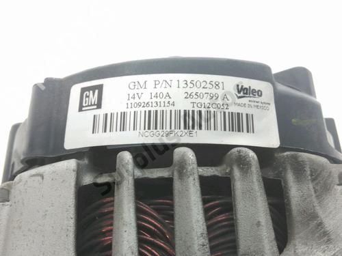 Alternator OPEL INSIGNIA A (G09) 2.0 CDTI (68) | BP28222839M7 - Image 4