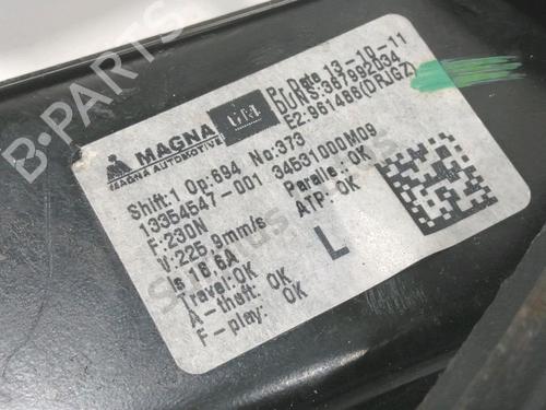 Front left window mechanism OPEL MERIVA B MPV (S10) 1.7 CDTI (75) | BP32488537C22