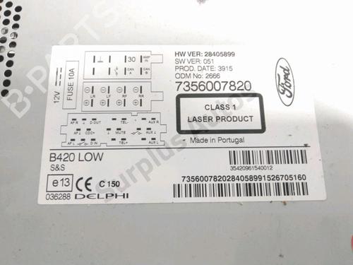 Radio FORD KA (RU8) 1.2 | BP30769045E6  - Image 5