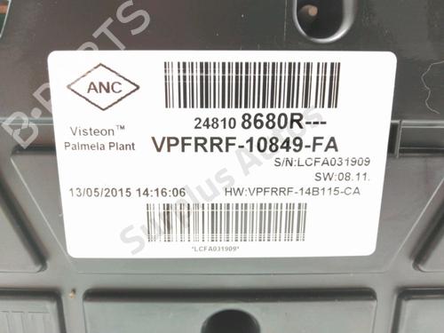 Instrument cluster RENAULT CLIO IV (BH_) 1.5 dCi 75 | BP28230724C47