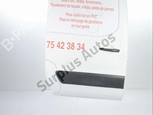 Used Right slide door PEUGEOT PARTNER Box Body/MPV 1.6 HDi (75 hp) 29580301