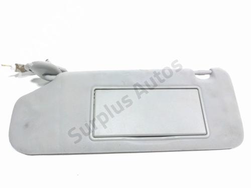 Venstre solskærm Venstre solskærm TOYOTA AVENSIS Estate (_T25_) 2.2 D-4D (ADT251_, ADT251R) (150 hp) 36796757 36796757