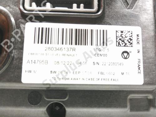 Display monitor RENAULT CLIO V (B7_) 1.0 TCe 90 (B7MT) | BP28229922C48 
