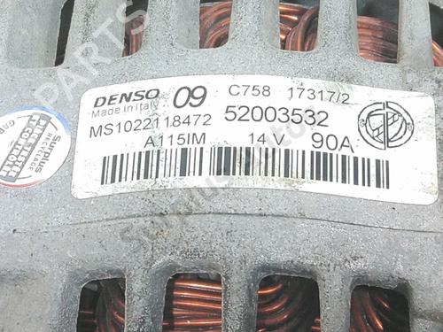 Alternator FIAT PANDA (312_, 319_) 1.2 (312PXA1A) | BP37291339M7 - Image 5