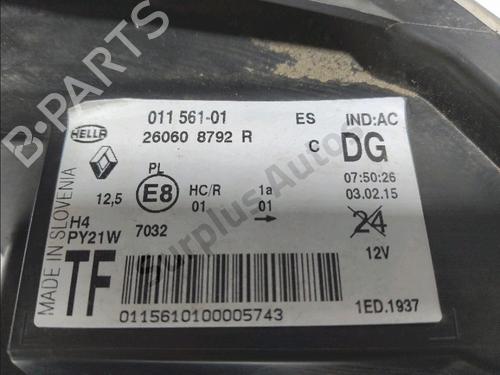 Left headlight RENAULT TWINGO III (BCM_, BCA_) 1.0 SCe 70 | BP32488770C28