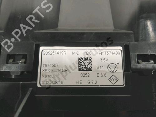 Climate control RENAULT KANGOO III Box Body/MPV 1.5 Blue dCi 115 (FJAC) | BP28228256I5 