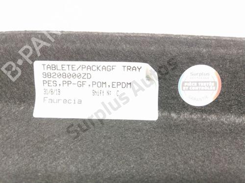 Rear parcel shelf DS DS 3 / DS 3 CROSSBACK (UR_, UC_, UJ_) 1.2 PureTech 130 (URHNSS) | BP34338532C85 - Image 4