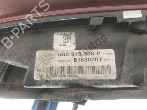 Right tailgate light VW GOLF VII (5G1, BQ1, BE1, BE2) 1.4 GTE Hybrid | BP31987249C80
