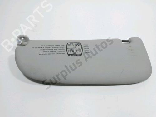 Used Right sun visor Right sun visor PEUGEOT 206 Hatchback (2A/C) 2.0 HDI 90 (90 hp) 31964327 31964327