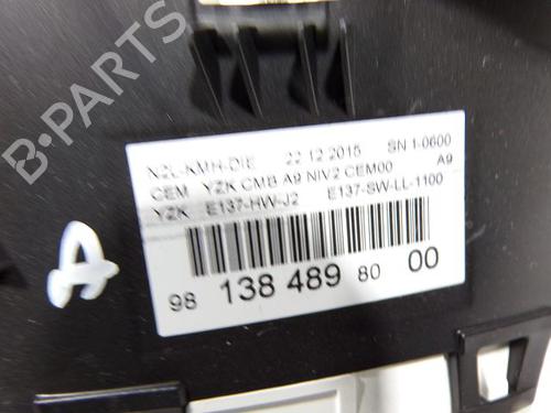 Instrument cluster PEUGEOT 208 I (CA_, CC_) 1.6 HDi / BlueHDi 75 | BP28230154C47