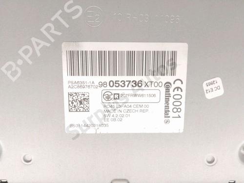 Radio CITROËN BERLINGO MULTISPACE (B9)  | BP29579785E6