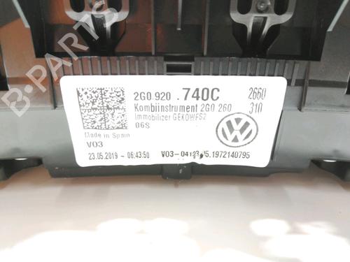 Instrument cluster VW POLO VI (AW1, BZ1, AE1) 1.0 TSI | BP28230672C47 
