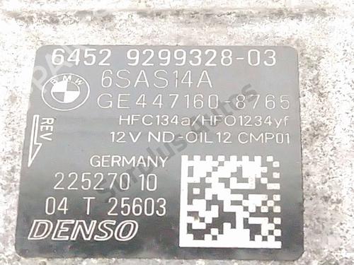 AC compressor BMW 1 (F20) 118 d | BP37764609M34 - Image 5