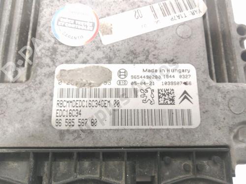 Calculateur moteur (ecu) PEUGEOT 206 Hatchback (2A/C) 1.4 HDi eco 70 | BP29579525M57 