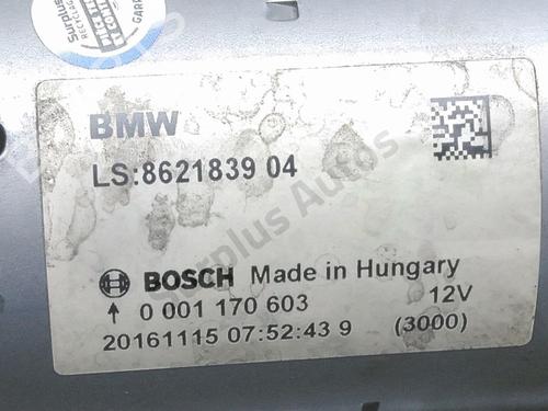 Starter BMW 1 (F21) 118 i | BP32975935M8 - Image 5
