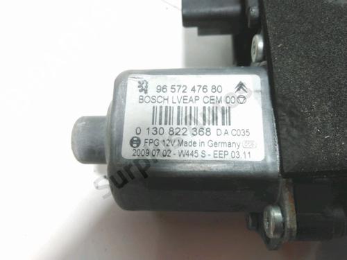 Front left window mechanism PEUGEOT 308 I (4A_, 4C_) 1.6 HDi | BP29580021C22