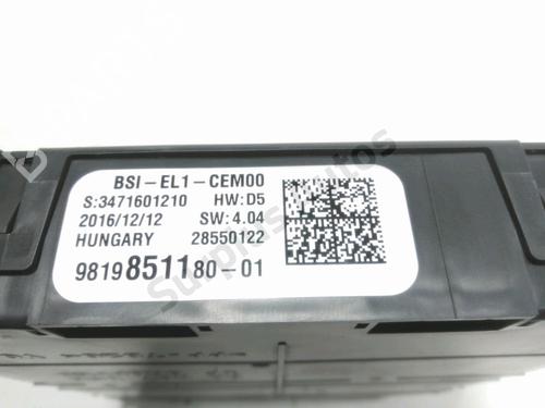 Fuse box CITROËN C3 III (SX) 1.2 VTi 82 | BP33733495E1 - Image 3