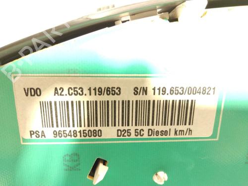 Instrument cluster PEUGEOT 407 Coupe (6C_) 2.0 HDi | BP28230210C47 