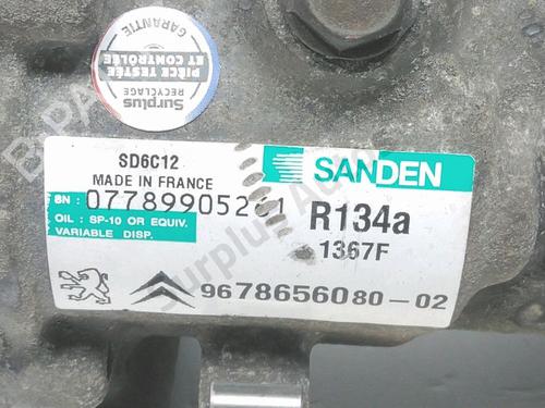 AC compressor CITROËN C3 Picasso (SH_) 1.6 HDI 90 | BP37167576M34 - Image 5