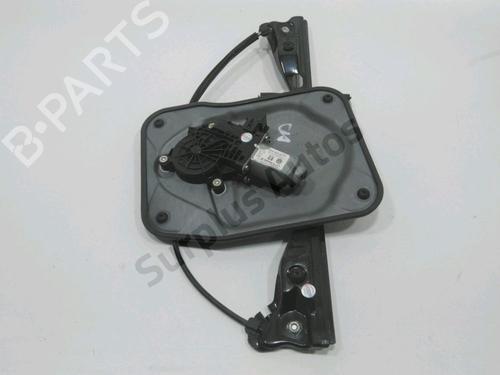 Rudehejsemekanisme Højre foran SKODA FABIA II (542) 1.6 TDI (90 hp) 30995543