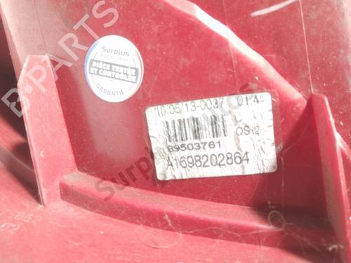 Right taillight MERCEDES-BENZ A-CLASS (W169) A 180 CDI (169.007, 169.307) | BP31304825C35