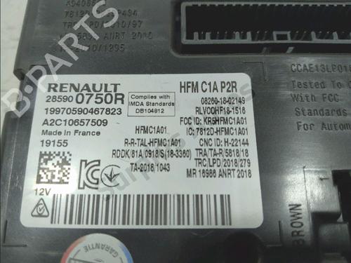 Card reader RENAULT CLIO V (B7_) 1.0 TCe 100 (B7MT) | BP36464404E4 - Image 3