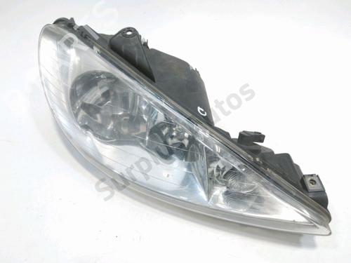 Used Right headlight Right headlight PEUGEOT 206 Hatchback (2A/C) [1998-2012] 35773982 35773982