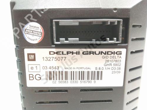 Display monitor OPEL ZAFIRA / ZAFIRA FAMILY B (A05) 1.7 CDTI (M75) | BP29579748C48