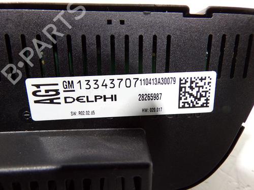 Climate control OPEL MERIVA B MPV (S10) 1.7 CDTI (75) | BP29857245I5