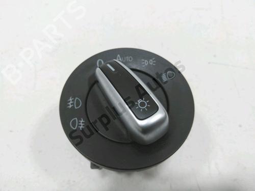 Used Headlight switch VW GOLF VI (5K1) 2.0 TDI (140 hp) 30990487