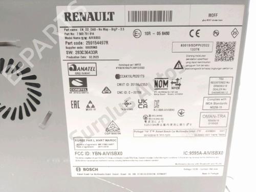 Radio RENAULT TWINGO III (BCM_, BCA_) 1.0 SCe 65 (BCMJ) | BP28231948E6 - Image 4