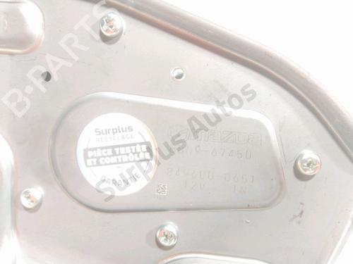 Rear wiper motor MAZDA 3 (BL) 2.2 MZR CD (BL10) | BP28272936M102 