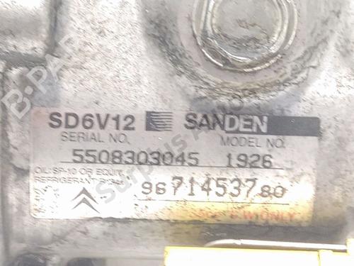 AC compressor PEUGEOT 206+ (2L_, 2M_) 1.4 i (2LKFWA, 2MKFWA) | BP38587042M34 - Image 3