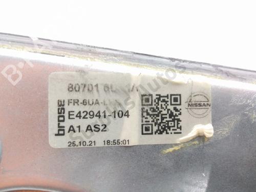 Front left window mechanism NISSAN QASHQAI III (J12) 1.3 DIG-T | BP29496082C22 