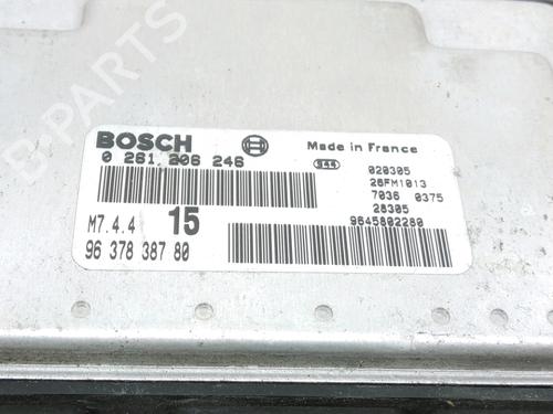 Engine control unit (ECU) CITROËN SAXO (S0, S1) | BP30984655M57 - Image 2