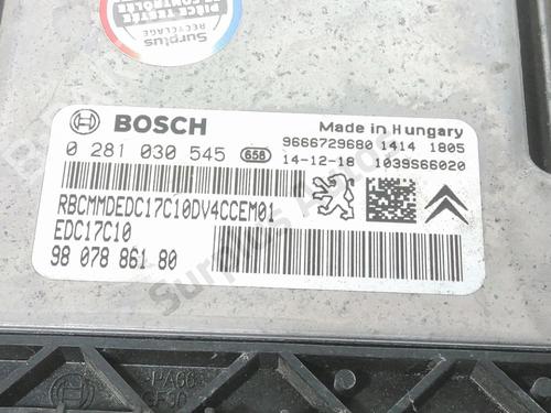 Engine control unit (ECU) PEUGEOT 208 I (CA_, CC_) 1.4 HDi | BP37762995M57 - Image 2