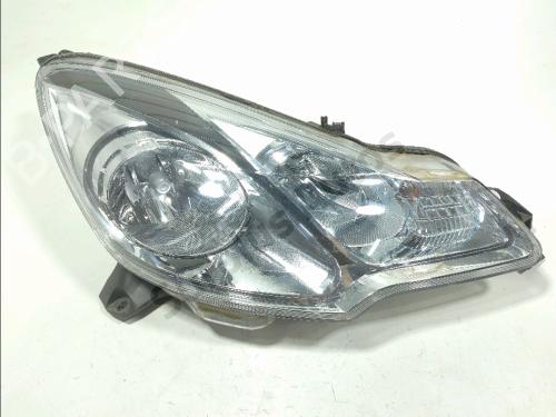 Used Right headlight Right headlight CITROËN C3 II (SC_) 1.4 HDi 70 (SC8HZC, SC8HR0, SC8HP4) (68 hp) 40621537 40621537