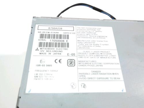 Radio MITSUBISHI OUTLANDER II (CW_W) 2.2 DI-D 4WD | BP28231955E6 