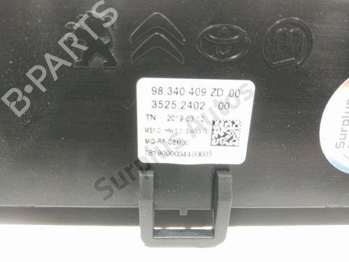 Climate control PEUGEOT PARTNER Box Body/MPV (K9) 1.6 BlueHDI 100 | BP29496050I5 