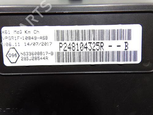 Instrument cluster RENAULT KANGOO Express (FW0/1_)  | BP29857338C47