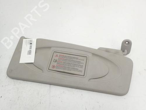 Used Right sun visor RENAULT KANGOO / GRAND KANGOO II (KW0/1_) 1.5 dCi 85 (KW0K, KW0L, KW0B) (86 hp) 31002309
