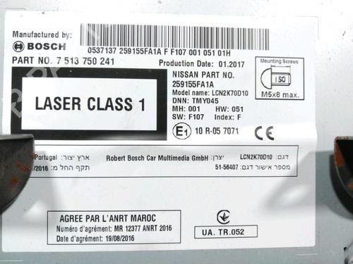 Radio NISSAN MICRA V (K14) 0.9 IG-T | BP37769839E6 - Image 2