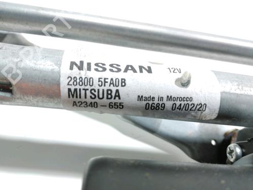 Front wipers mechanism NISSAN MICRA V (K14) 1.0 IG-T 100 | BP28273260C83 