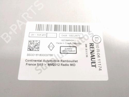 Radio RENAULT SCÉNIC III (JZ0/1_) 1.6 dCi (JZ00, JZ12) | BP28232359E6 