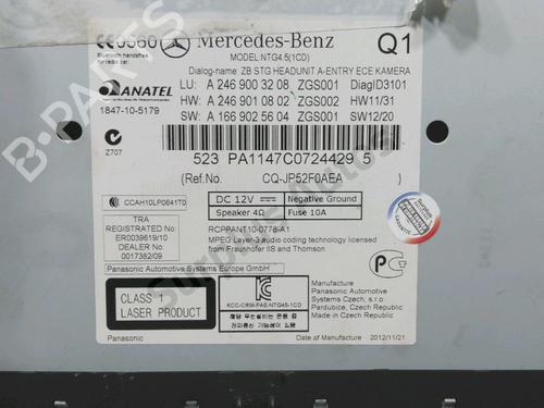 Bilradio MERCEDES-BENZ A-CLASS (W176) A 180 CDI / d (176.012) | BP29857468E6