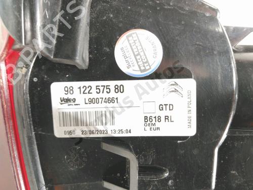 Left taillight CITROËN C3 III (SX) 1.2 PureTech 82 | BP30869609C34