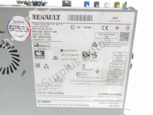 Radio RENAULT CLIO V (B7_) 1.0 TCe 90 (B7MT) | BP37769913E6 - Image 6