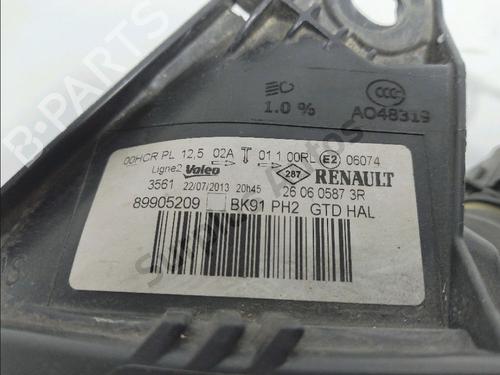 Left headlight RENAULT LAGUNA III (BT0/1) 1.5 dCi (BT00, BT0A, BT0T, BT1J) | BP37018166C28 - Image 3