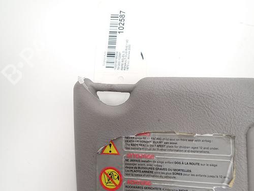 Right sun visor RENAULT CLIO II (BB_, CB_) | BP31002249I2